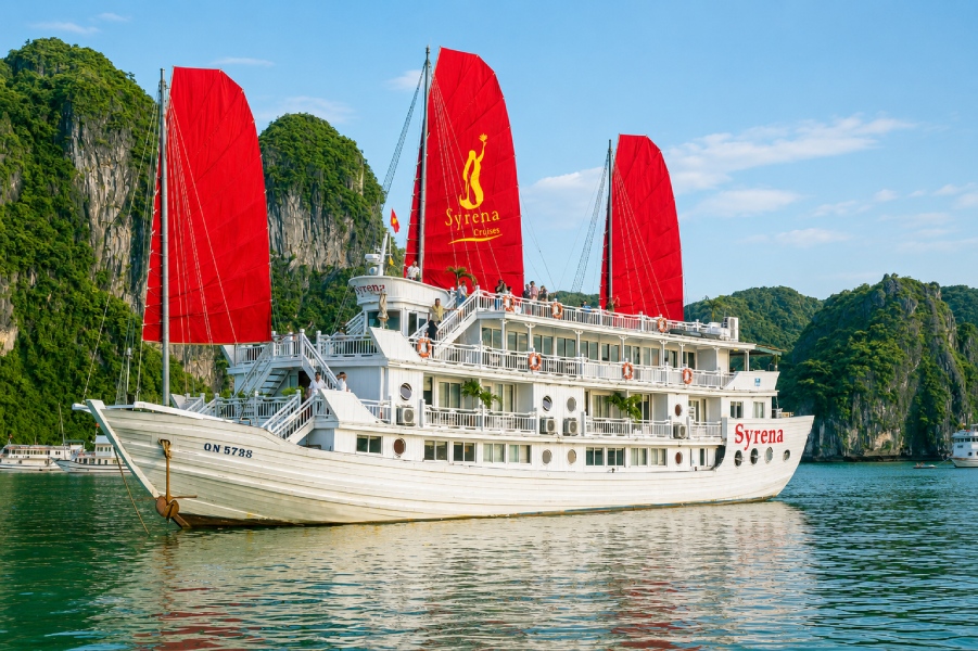 Tour du thuyền Syrena Cruises 2 ngày 1 đêm