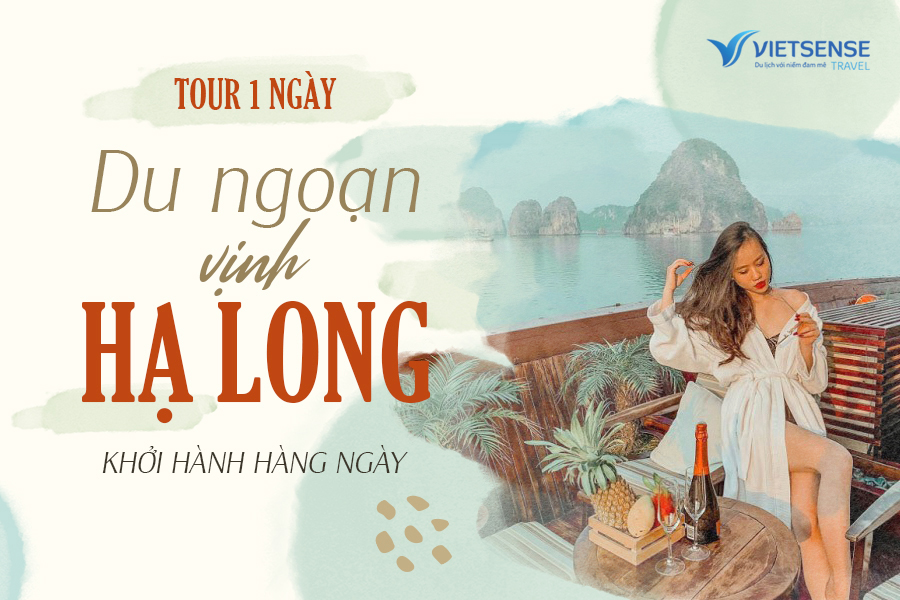 Tour du thuyền vịnh Hạ Long 1 ngày