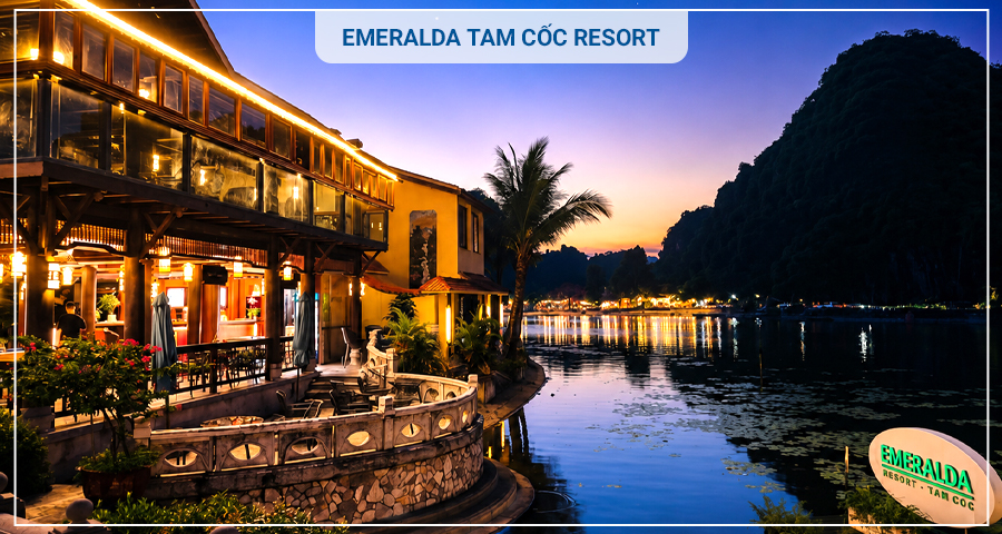 Tour Emeralda Tam Cốc resort 2 ngày 1 đêm ưu đãi, giá tốt