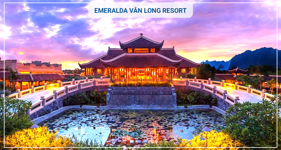 Tour Emeralda Vân Long Resort Ninh Bình 2 ngày 1 đêm giá tốt