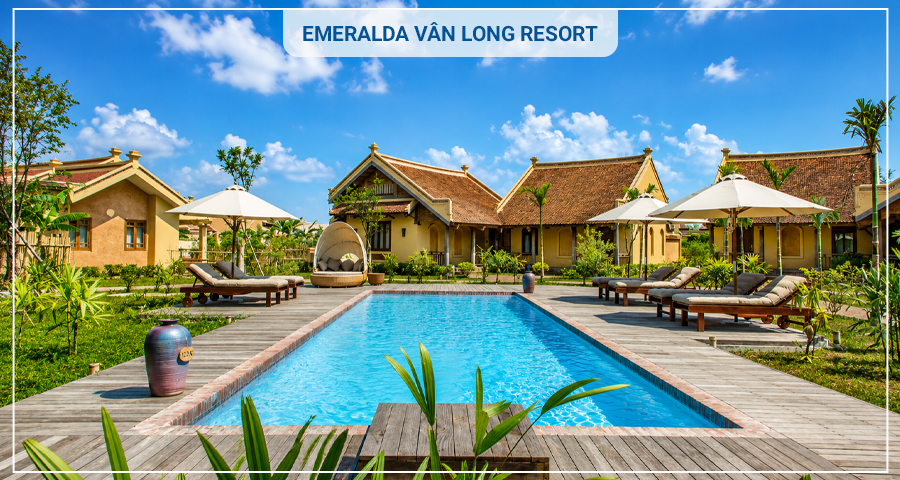 Tour Emeralda Vân Long Resort Ninh Bình 2 ngày 1 đêm giá tốt