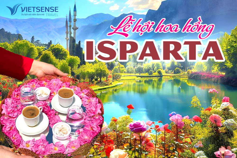 Tour Du Lịch Thổ Nhĩ Kỳ Lễ Hội Hoa Hồng Isparta Tháng 6
