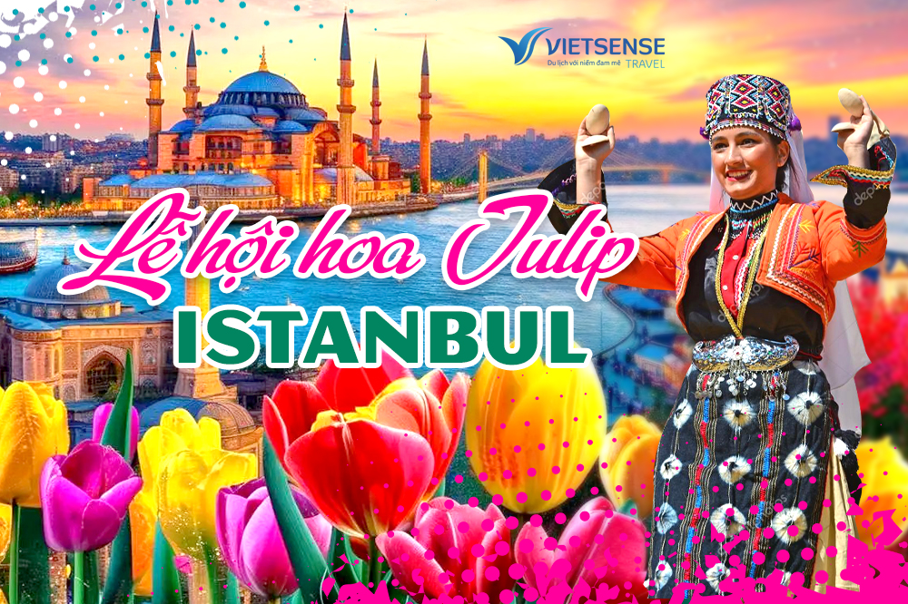 Tour Lễ hội hoa Tulip Istanbul
