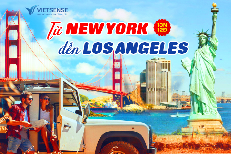 Tour liên tuyến Đông Tây Hoa Kỳ