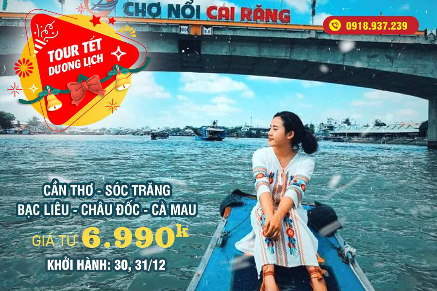 Tour Miền Tây Tết Dương Lịch 2025