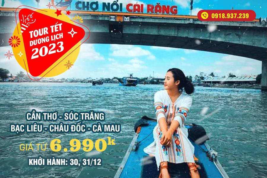 Tour Miền Tây Tết Dương Lịch 2025