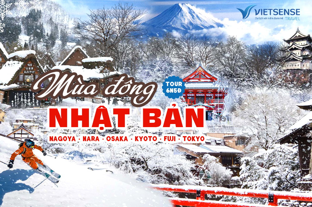 Tour mùa đông Nhật Bản ngắm tuyết giá tốt, mới nhất 2024