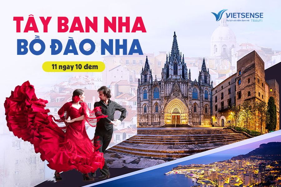 Tour Nam Âu: Tây Ban Nha-Bồ Đào Nha 11 ngày