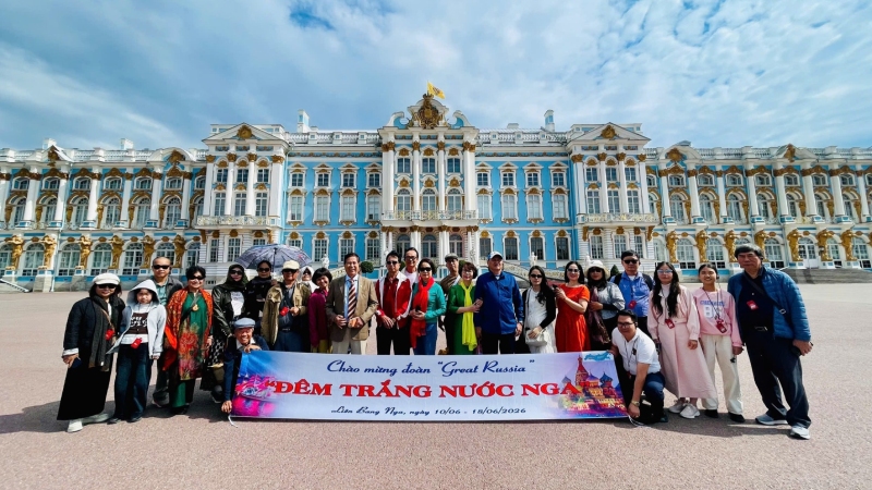 Tour Nga khám phá Moscow và Saint Petersburg 9 ngày