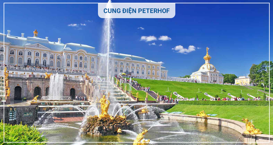 Tour Nga khám phá Moscow và Saint Petersburg 9 ngày