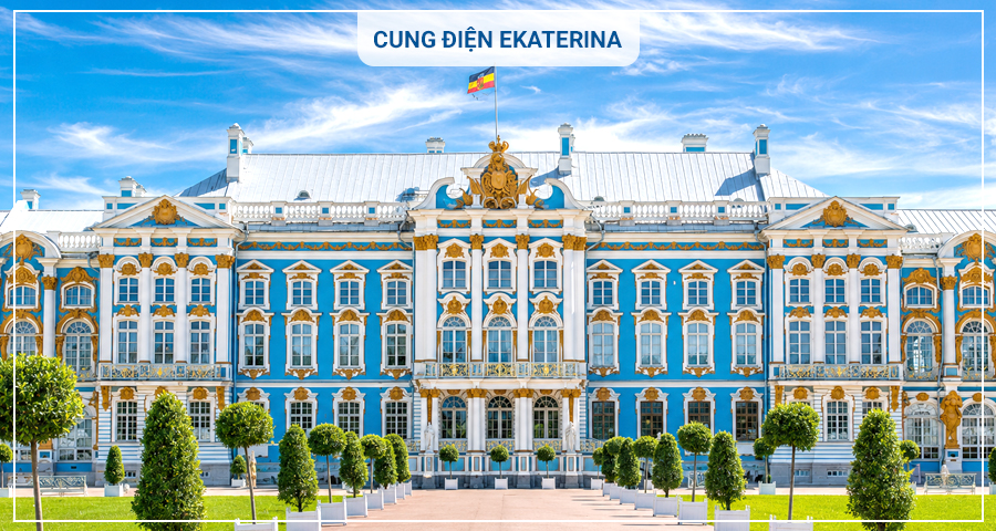 Tour Nga khám phá Moscow và Saint Petersburg 9 ngày