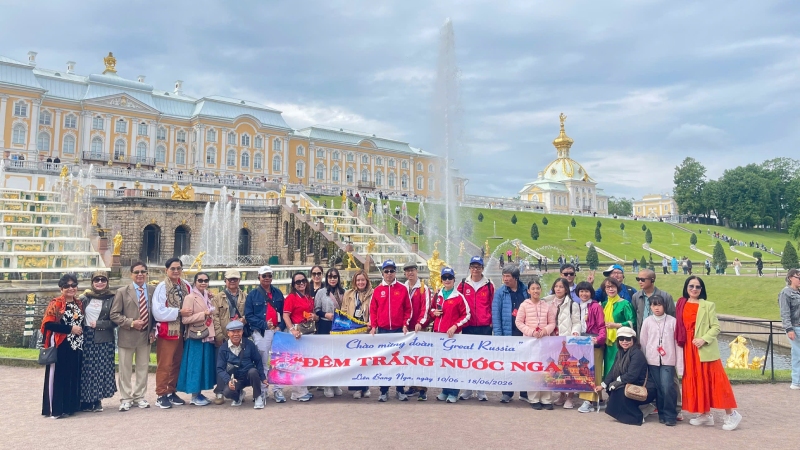 Tour Nga khám phá Moscow và Saint Petersburg 9 ngày