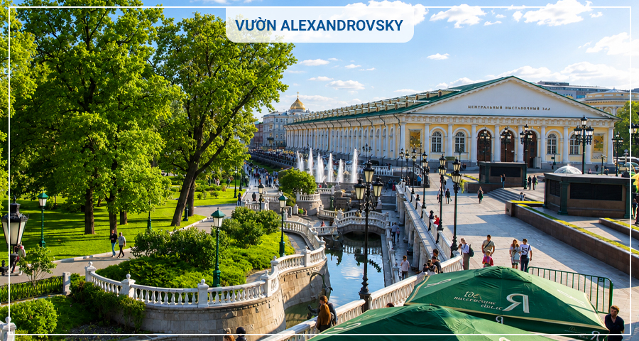 Tour Nga khám phá Moscow và Saint Petersburg 9 ngày