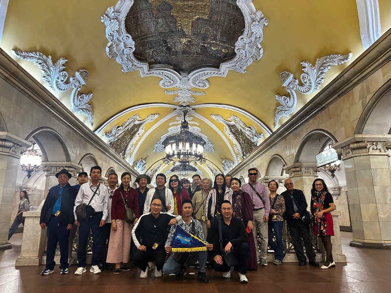 Tour Nga khám phá Moscow và Saint Petersburg 9 ngày