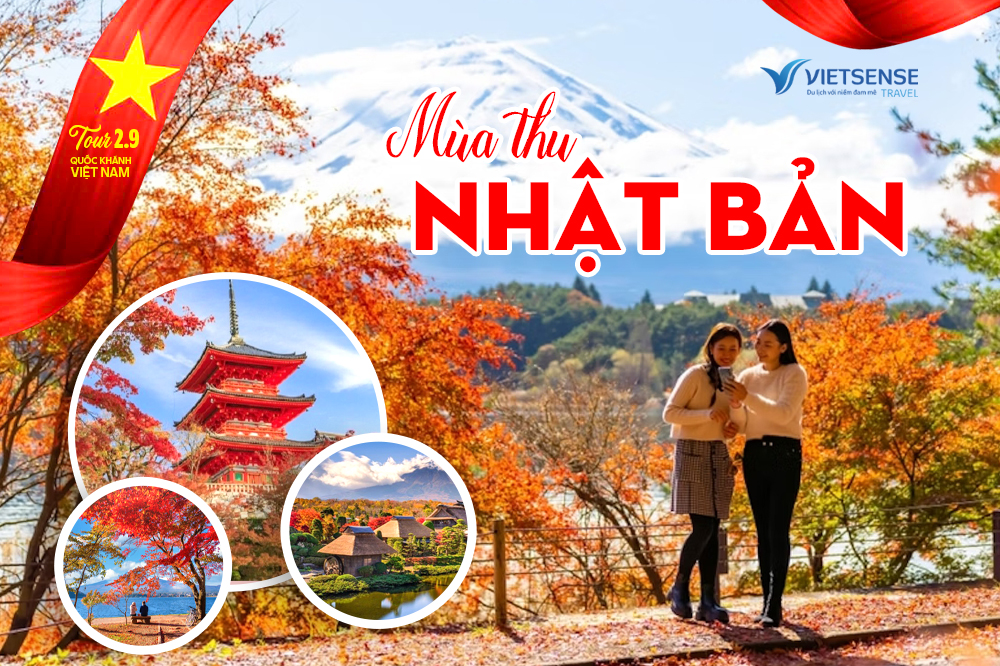 Tour Nghỉ Lễ 02/9 tại Nhật