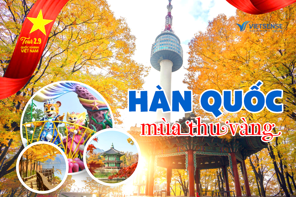 Tour nghỉ lễ Quốc khánh tại Hàn Quốc