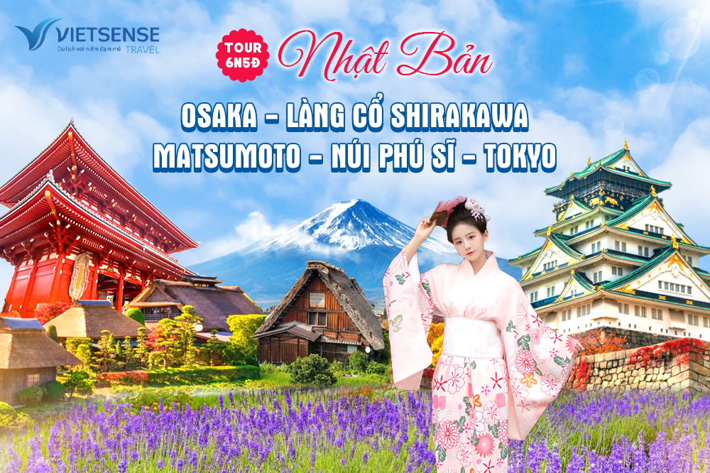 Tour Nhật Bản 6 ngày
