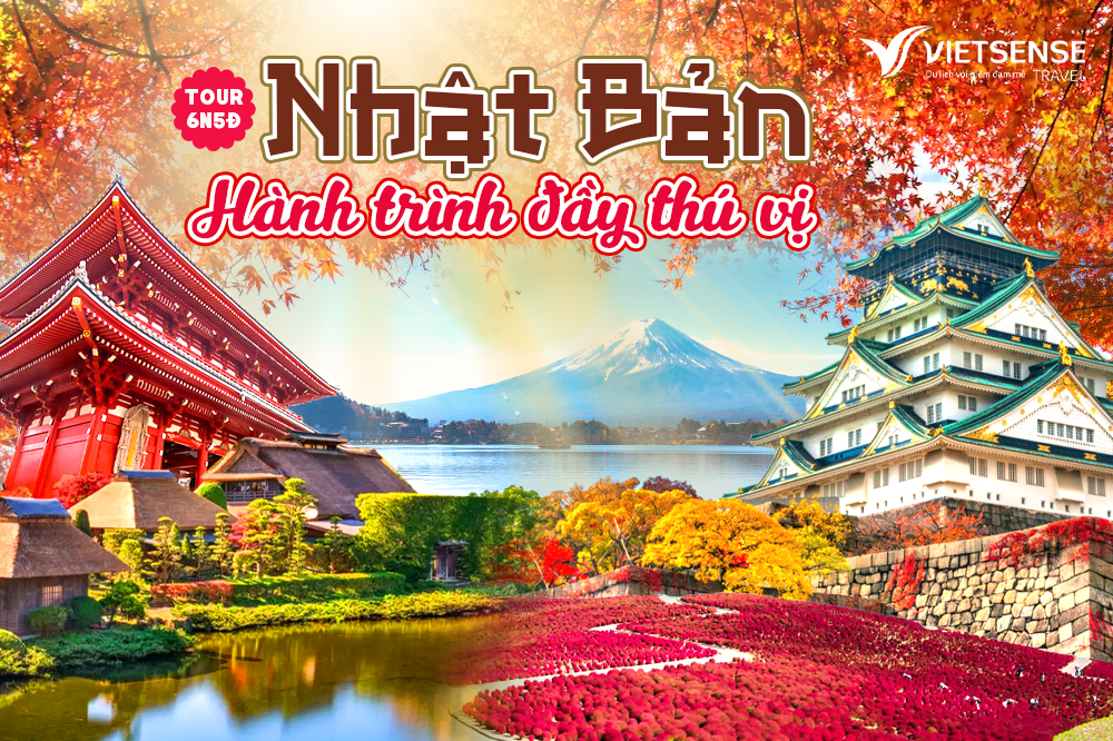 Tour Nhật Bản 6 ngày