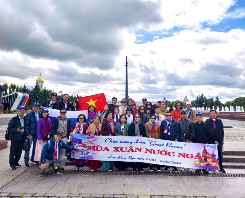 Tour nước Nga 8 ngày 7 đêm