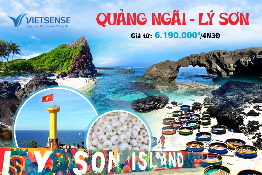 Tour Quảng Ngãi - Lý Sơn 4 ngày