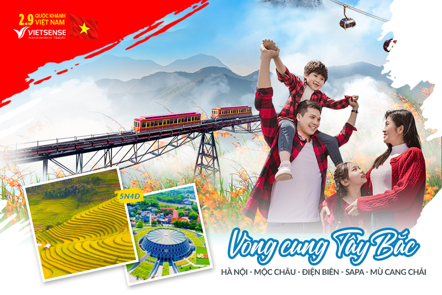 Tour Sapa 5 Ngày 4 Đêm:Khám phá vòng cung Tây Bắc