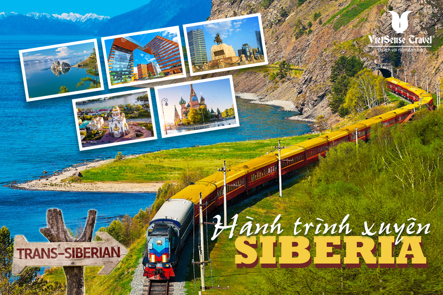 Tour Siberia bằng tàu hoả từ Moscow 13 Ngày