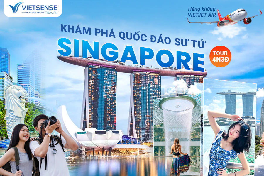 Tour Singapore 4 ngày 3 đêm giá rẻ