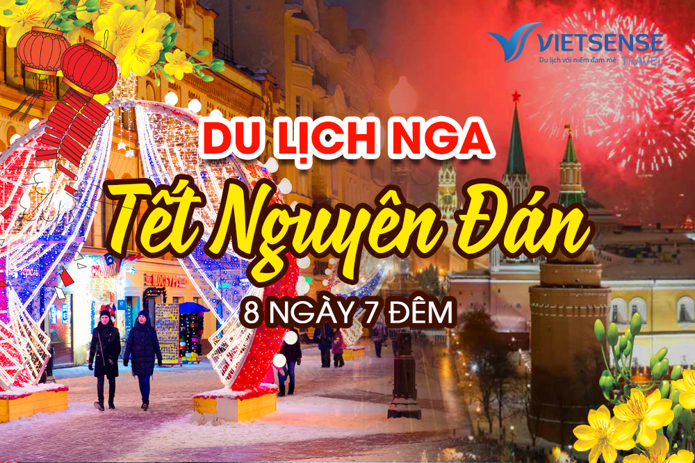 Tour Tết Nguyên Đán tại Nga