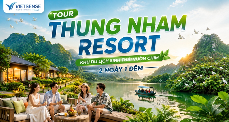 Tour Thung Nham Resort 2 ngày 1 đêm
