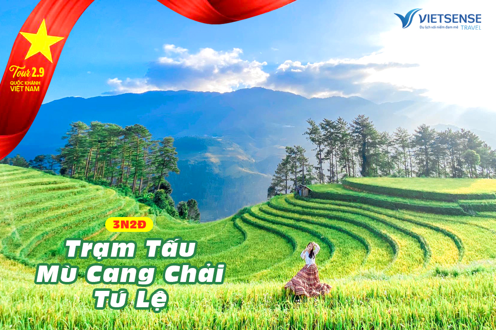 Tour lễ 2/9 Trạm Tấu - Mù Cang Chải - Tú Lệ