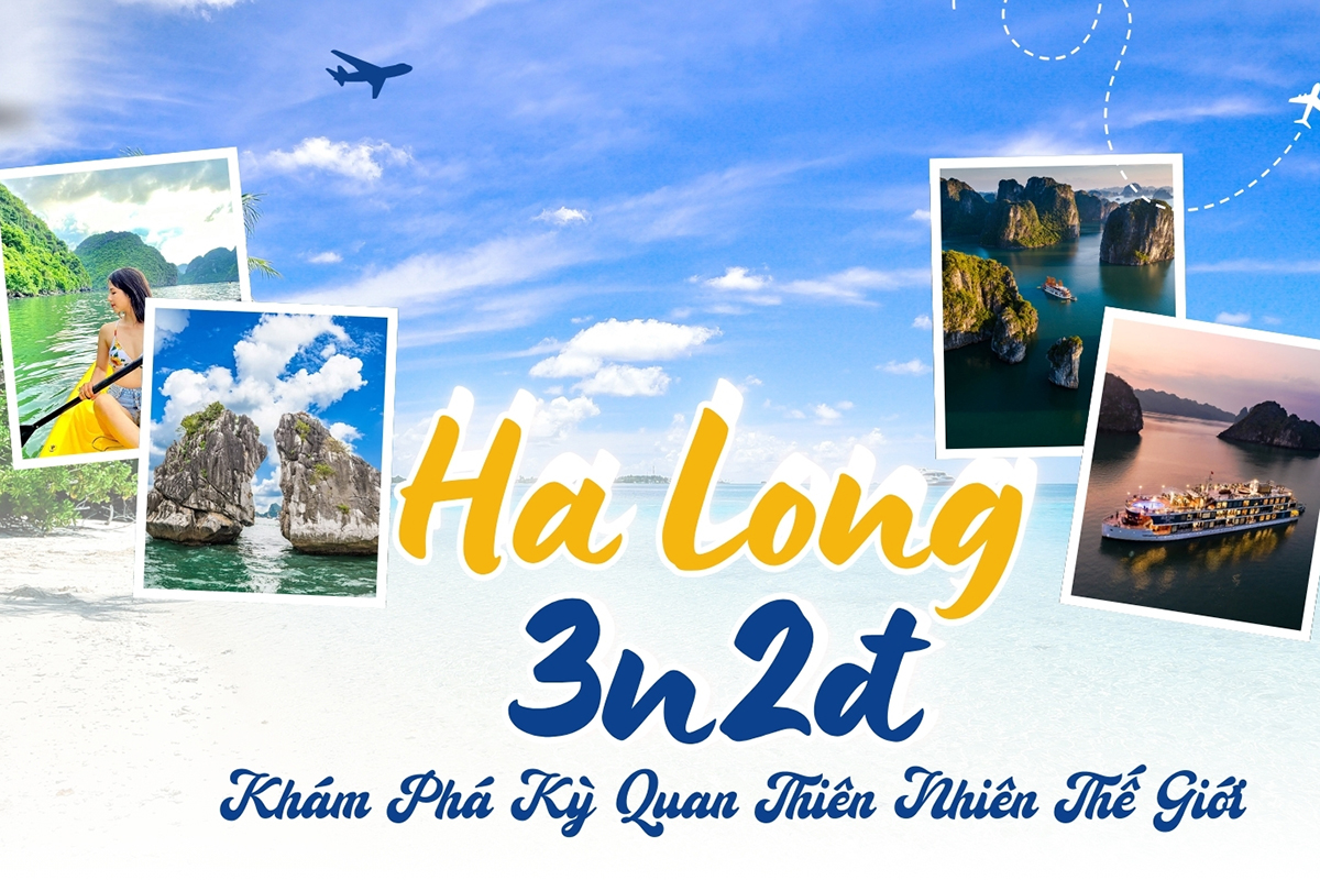 VỊNH HẠ LONG - HẠ LONG PARK - BÃI CHÁY 3N2Đ