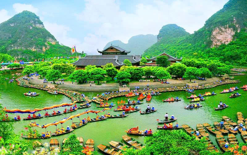 03 tuyến thuyền thăm quan Tràng An: thời lượng và giá vé