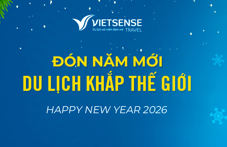Top 10 địa điểm du lịch Tết Dương lịch 2026 trong nước và quốc tế