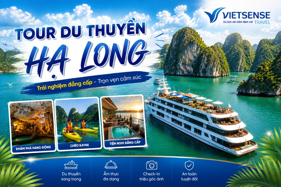 [Mới nhất 2026] Bảng giá tour du thuyền Hạ Long từ 3 - 6 sao