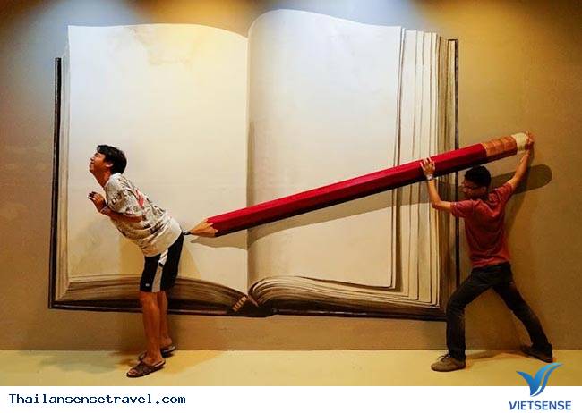 Bảo tàng 3D Art in Paradise Pattaya điểm check-in thú vị ngộ nghĩnh