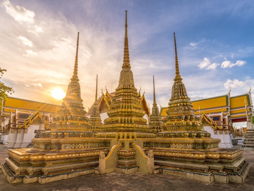 Bảo tháp chùa  Wat Pho Xayalam