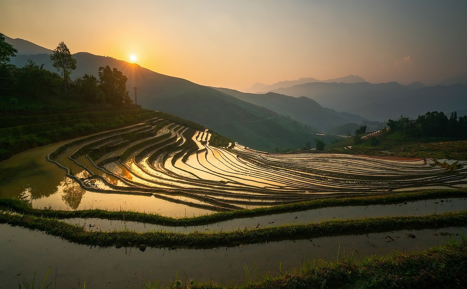 Bất ngờ trước vẻ đẹp Bát Xát mùa nước đổ