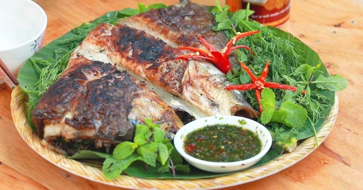 Cá nướng Pa Pỉnh Tộp