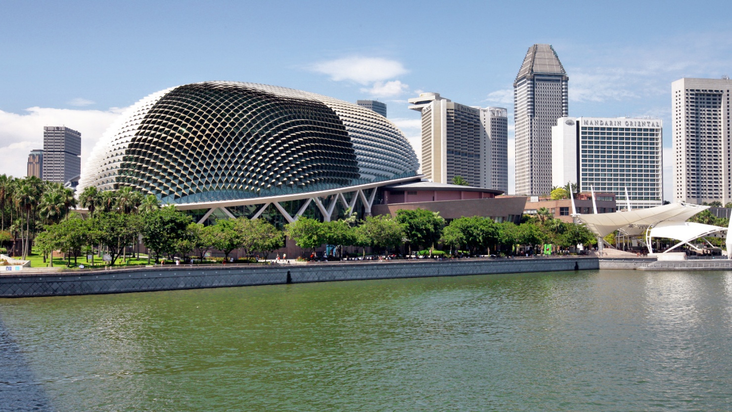 Cận cảnh Nhà hát Trái Sầu Riêng Esplanade niềm tự hào của Singapore