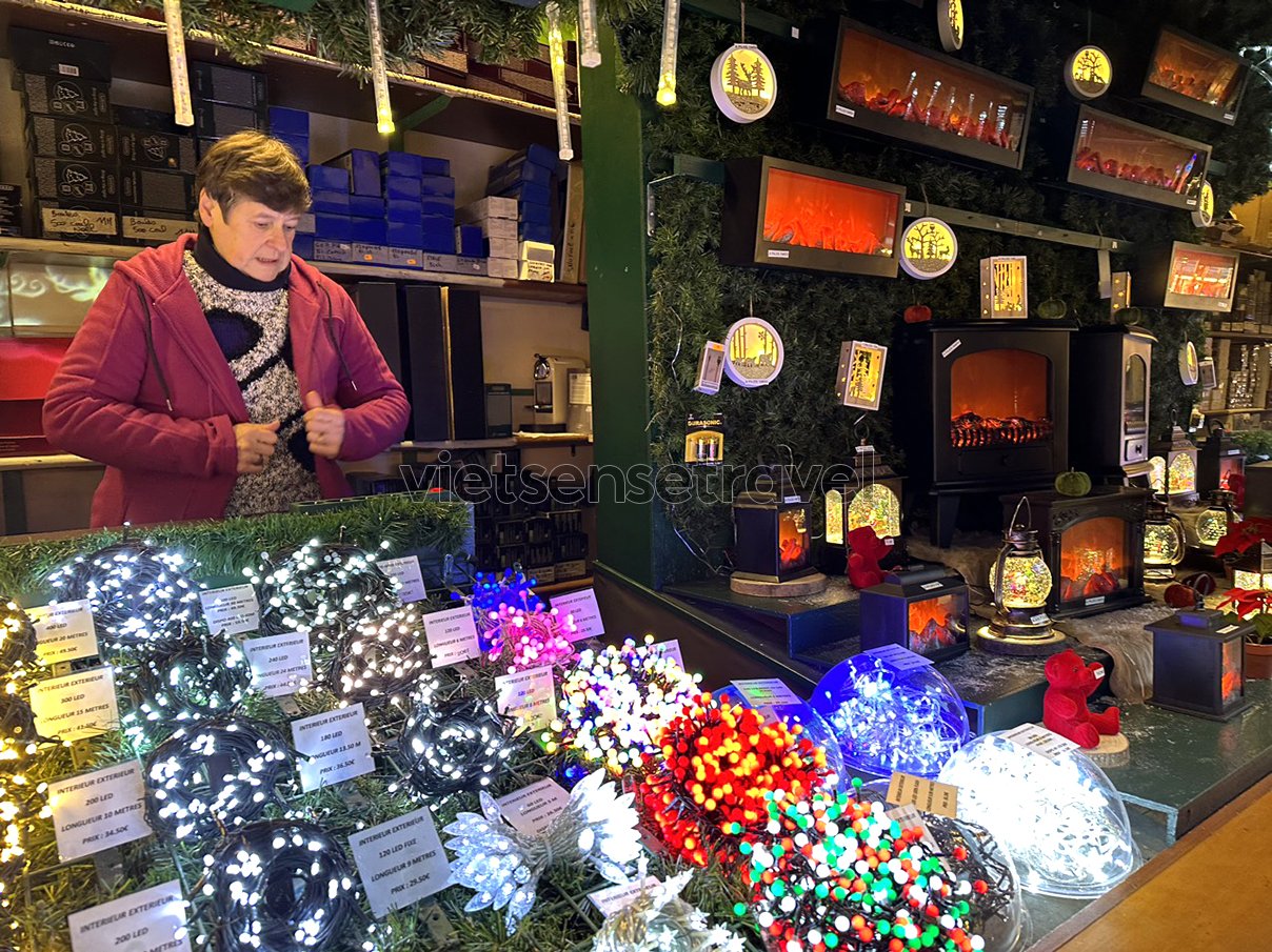 Chợ Giáng Sinh Noel Strasbourg đẹp như cổ tích ở Pháp