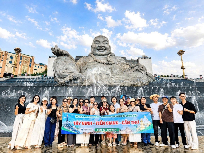 Chuyến đi nhiều năng lượng của BVĐK Đức Giang tại Tây Ninh - miền Tây