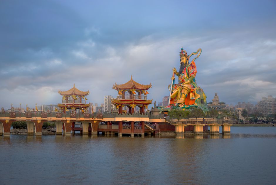 Đầm Liên Trì chốn bồng lai tiên cảnh đẹp mê hồn ở xứ Đài