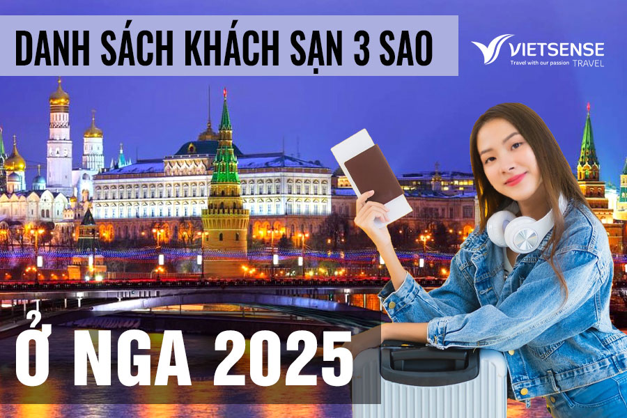Danh sách khách sạn 3 sao ở Nga