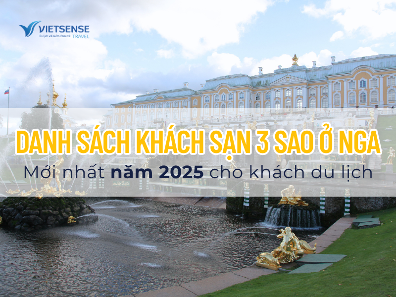 Danh sách khách sạn 3 sao ở Nga