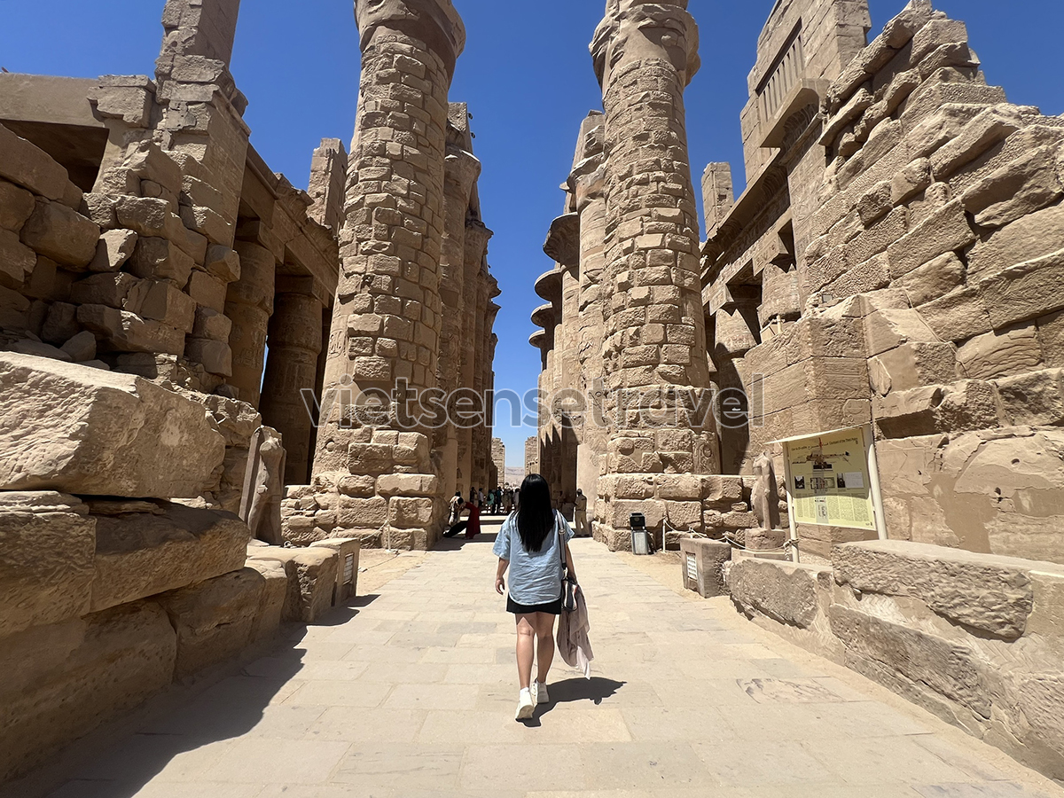 Đền Karnak điểm đến không thể bỏ qua khi đến Ai Cập