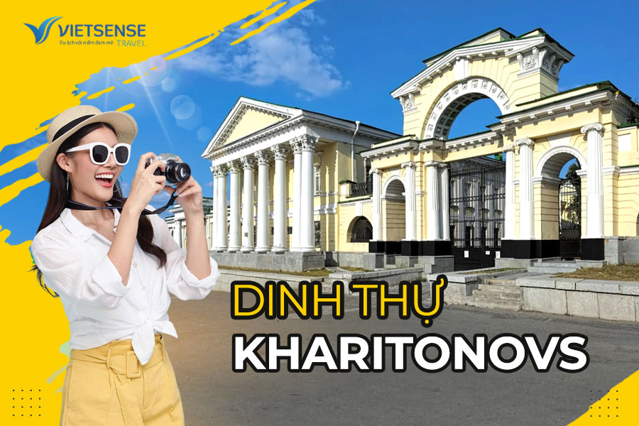 Dinh thự Kharitonovs - Một trong những trang viên có giá trị nhất ở Nga