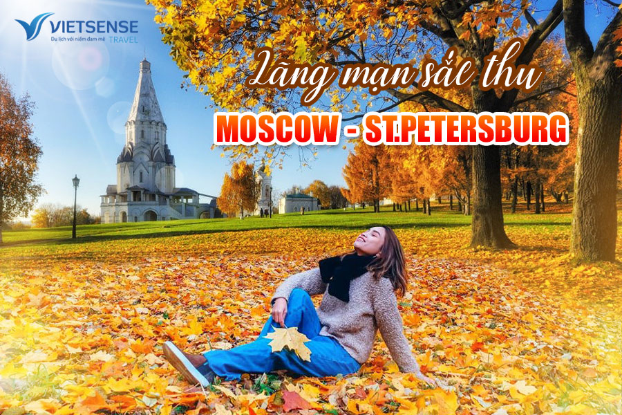 Du lịch Nga mùa thu ngắm sắc vàng trên xứ sở Bạch Dương