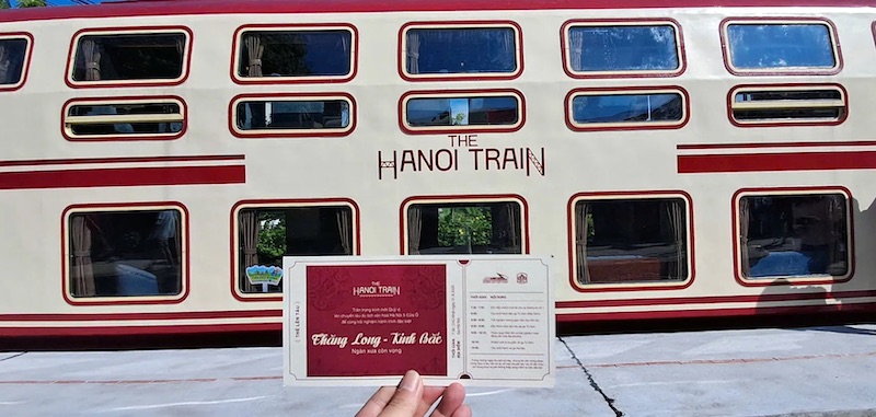 Giá vé tàu Hà Nội 5 cửa Ô và lịch chạy các chuyến trong ngày