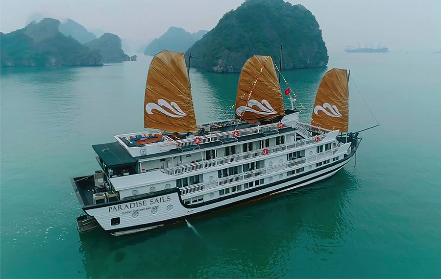 Giới thiệu du thuyền Paradise Hạ Long – Du thuyền 5 sao bậc nhất tại Hạ Long