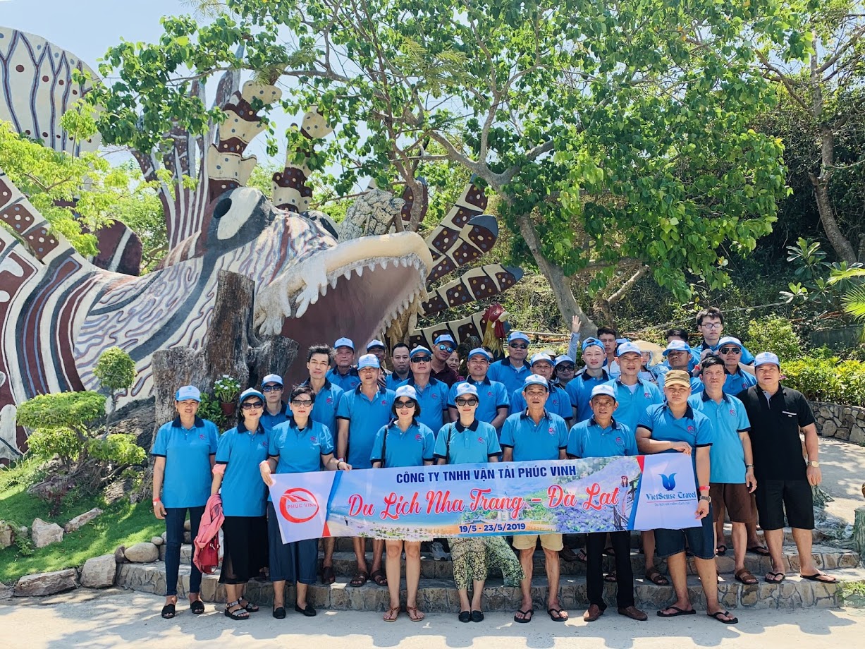 Công Ty TNHH Vận Tải Phúc Vinh tham quan Nha Trang - Đà Lạt